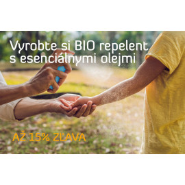 100% Prírodný repelent - Set na výrobu 10x50ml