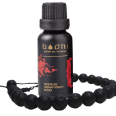 Aroma náramok Láva + Zmes esenciálnych olejov