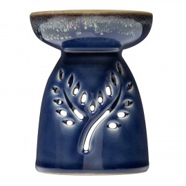 Keramická aromalampa na esenciálne oleje BODHI - modrá