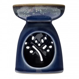 Keramická aromalampa na esenciálne oleje BODHI - modrá