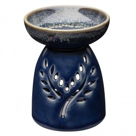 Keramická aromalampa na esenciálne oleje BODHI - modrá