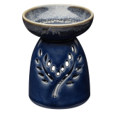 Keramická aromalampa na esenciálne oleje BODHI - modrá