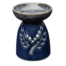 Keramická aromalampa na esenciálne oleje BODHI - modrá