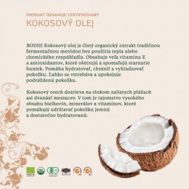 BIO Kokosový olej na telo - VIRGIN ORGANIC