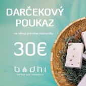 Darčekový poukaz v hodnote 30 €