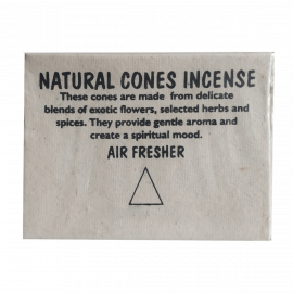 Vonné kužele AMBER Natural Cones Incense