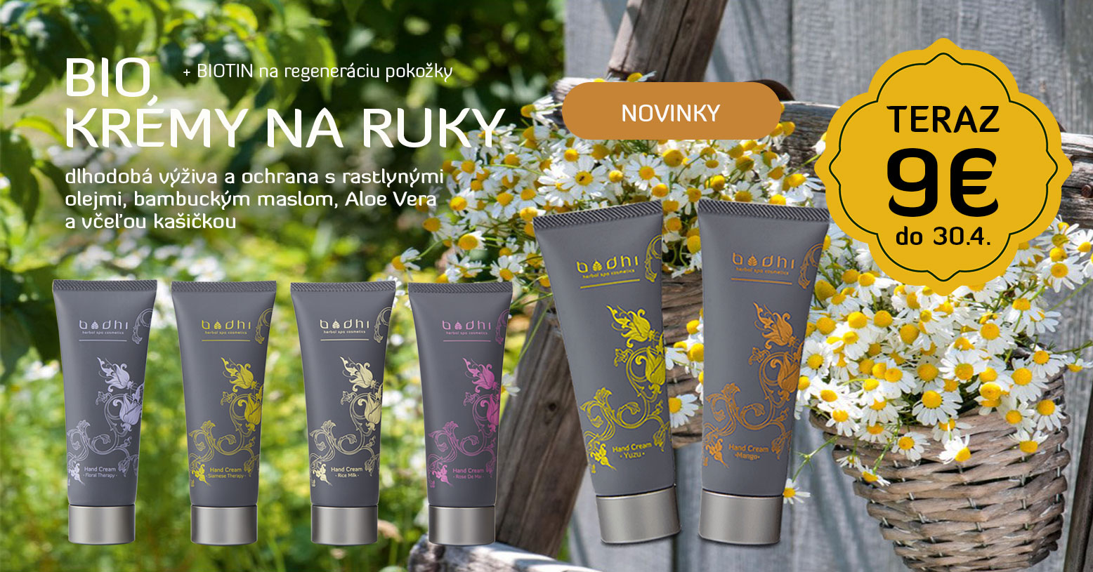 Krémy na ruky
