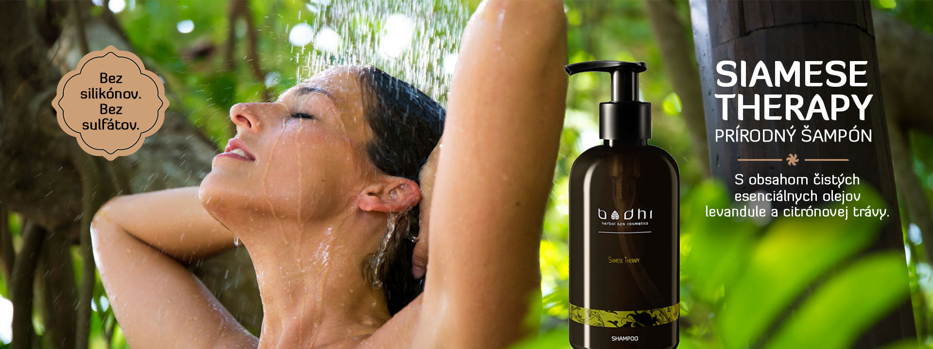 Prírodný šampón siamese therapy